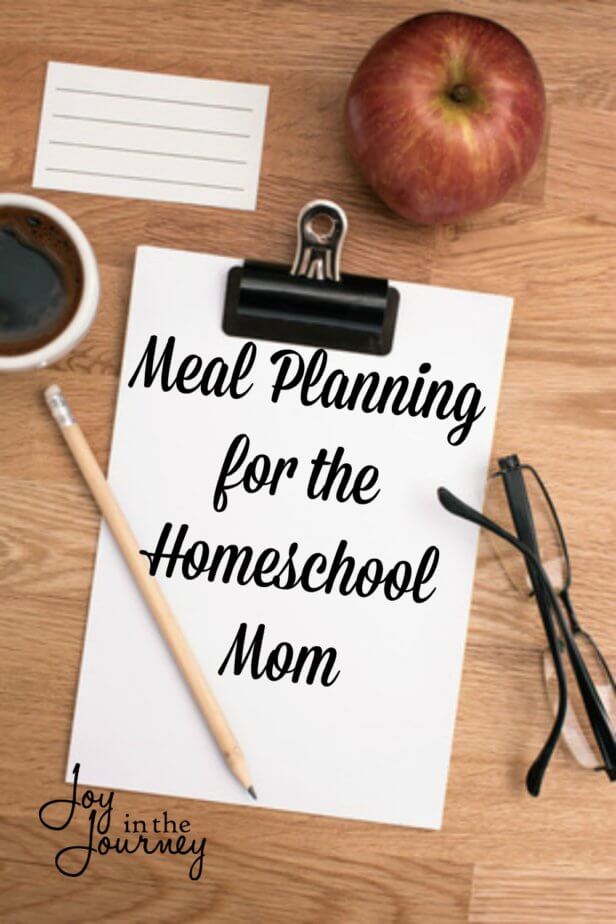 Feel like dinner time is a guessing game every day? Meal planning is not as complicated as you may think. There are steps that can make meal planning for homeschool moms pretty simple.