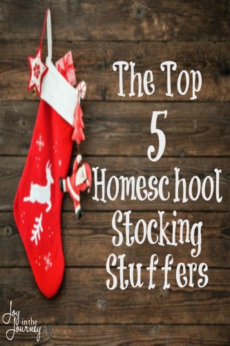 5 Homeschool Stocking Stuffers 
