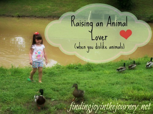 Raising an animal lover