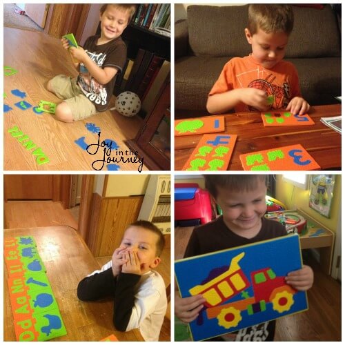 Foam Puzzles for Learning