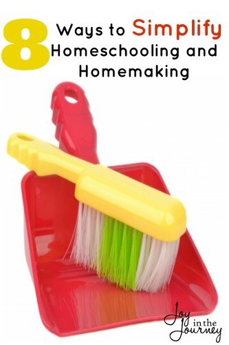8 ways to simplify homeschooling and homemaking  You can simplify homeschooling and homemaking and I am going to show you how!