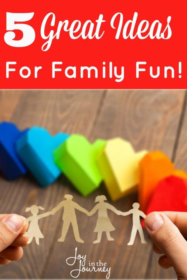 Making time for family is SO important.Family fun doesn't have to be expensive. The KEY to family fun is one word. FAMILY!