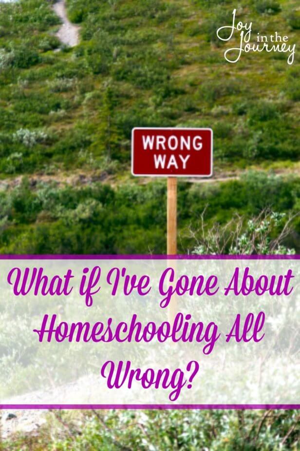 Do you ever worry that you are homeschooling all wrong? We all have that fear, but the truth is you are probably rocking this whole homeschool thing! Here's why! 