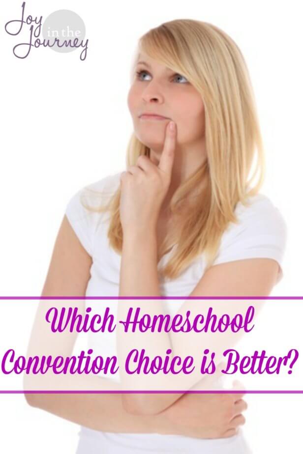 Digital or physical? Which homeschool convention choice is better? I think the answer lies in what you are looking for.  Let's take a look at WHY people do and don't attend a homeschool convention and find which choice is the BEST for YOU!