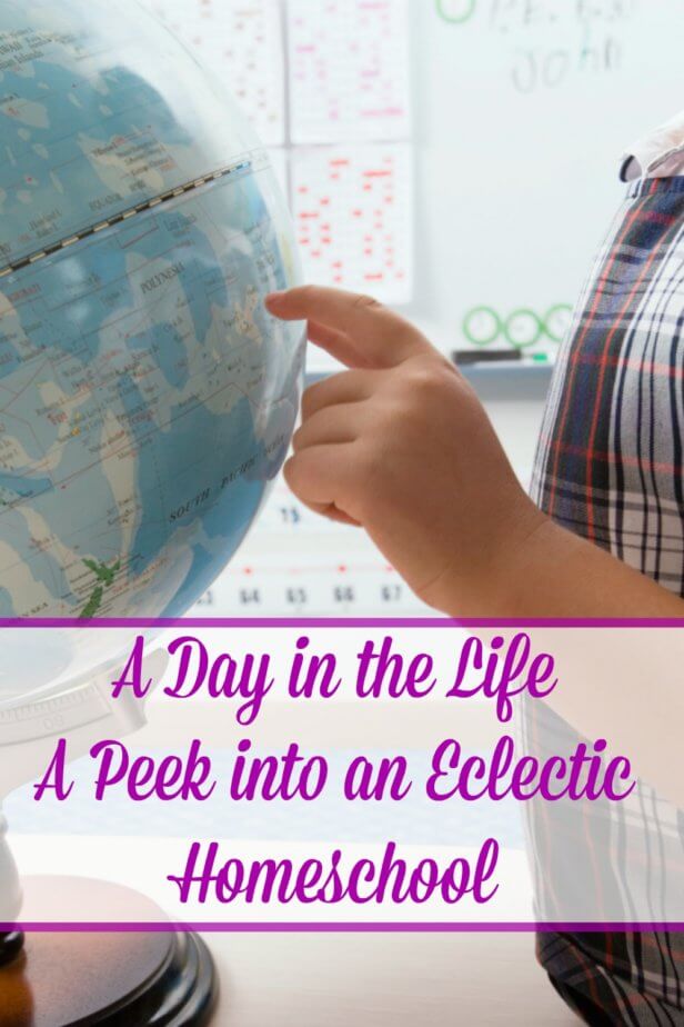 Ever wondered what life was like in an eclectic homeschool? Take a look at eclectic homeschooling from the eyes of one homeschool family.