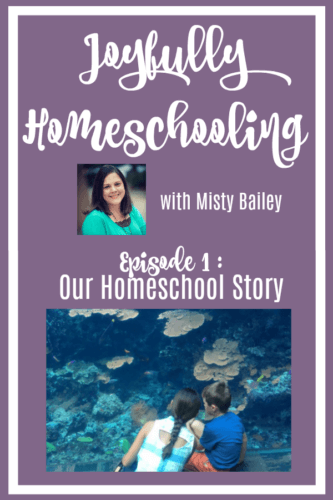 On today's Joyfully Homeschooling episode, we are talking about our homeschool story. Why we chose to homeschool is different than why we still homeschool. But, I believe it is SO important to remember your why.