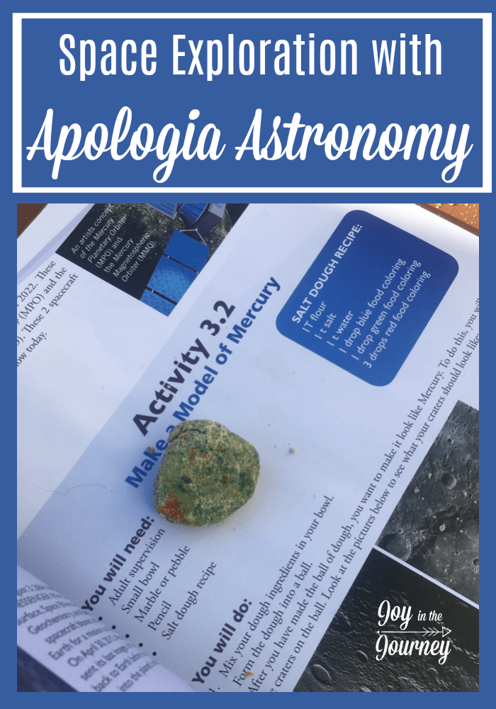 Do you have a space lover? Maybe just want to do a years study of Astronomy with your homeschooler? Consider Apologia Astronomy! This program has amazing science experiments and will make space exploration fun for your whole family! 
