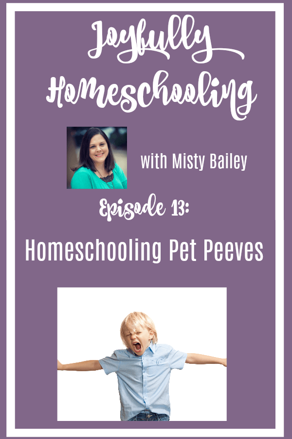 While I may love homeschooling, there are also numerous things I dislike about homeschooling! I am sharing a few of those homeschool pet peeves today