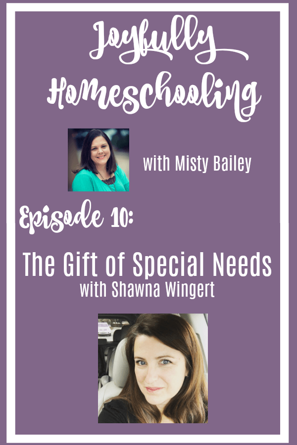 Special needs homeschooling can be difficult, defeating, and at times overwhelming. But, homeschooling with special needs doesn't have to be a drudgery. It can be a gift. I am tackling the topic of special needs homeschooling and how to celebrate the child God has given us today with my friend Shawna Wingert.