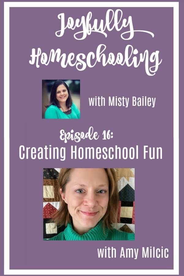  Today we are chatting all things homeschool fun with Amy Milcic. After this episode you will be ready to ROCK your homeschool! 