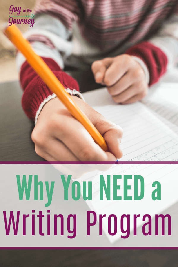 You may assume the kids know the basics and don’t really NEED a writing program. However, here are a few reasons why you should use a great writing program!