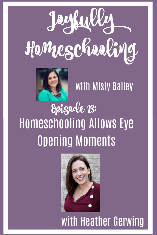 Homeschooling moments allow us to experience many things with our children. One of those things are those eye opening moments. These experiences can bring us joy on our homeschool journey even when homeschooling is hard. 