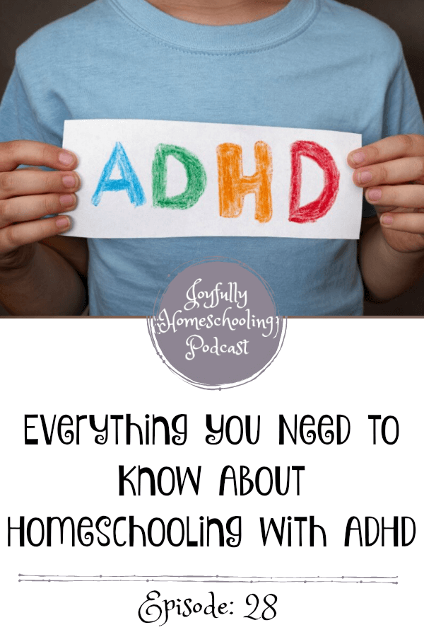 Are you homeschooling a child with ADHD? This can be an exhausting job, but, so rewarding. In this episode I am chatting resources for the ADHD child, encouragement for the parents, and so much more. 