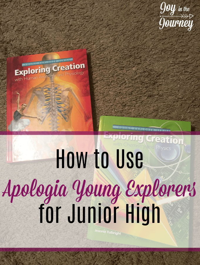 Do you have a child struggling with science? Considering Apologia but not sure if they are ready to move on to Apologia junior high science content? Beef up Apologia Young Explorers for junior high-level science with these tips! #Apologia #Science #YoungExploreres #homeschool #homeschooling #JrHigh #Elementaryscience #homeschoolscience 