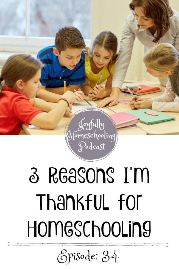 As we enter into the holiday season I am sharing the reasons why I am thankful for homeschooling. There are many benefits of homeschooling and some of them you may not even know of! 