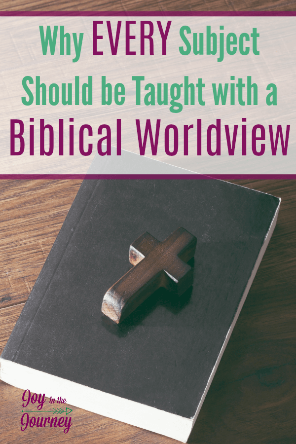 As Christian homeschool parents, we want to raise our children with a Biblical worldview. But, how do we do that if the Bible is just a subject? We can't! Bible is more than that, and we are going to break down exactly why.