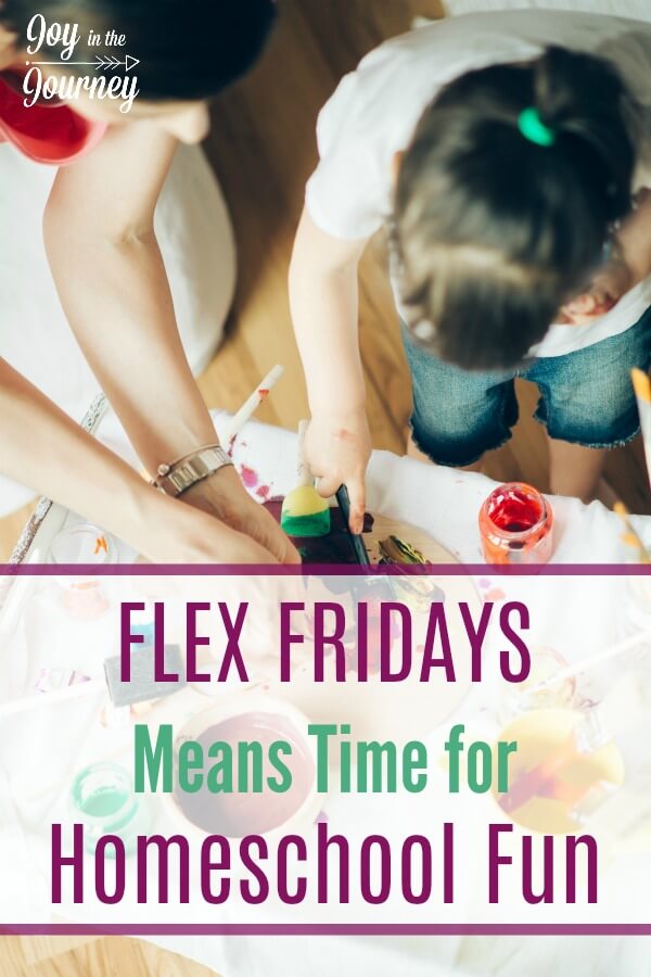 They were hating homeschooling. They needed a balance between schoolwork and exploring their own interests. They were trying to find time for homeschool projects. The solution? Flex Fridays!