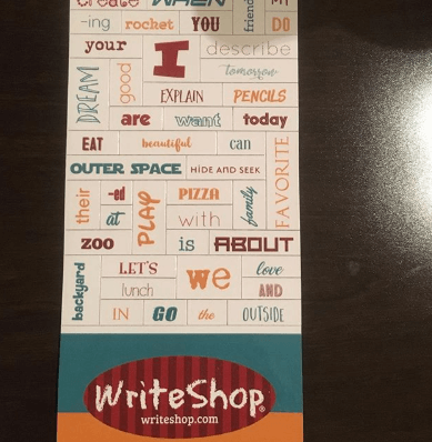 Write shop can encourage your relunctant writer 