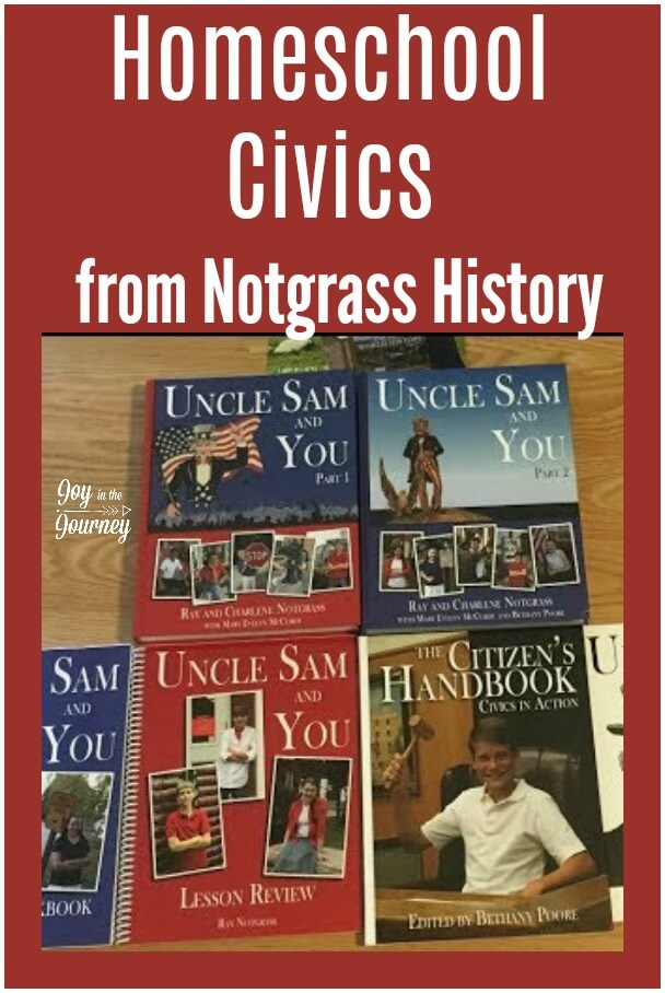 Interested in Notgrass History? I am sharing a peek into Notgrass Middle School History, Uncle Sam and You. It is a great homeschool civics program for your middle schooler.