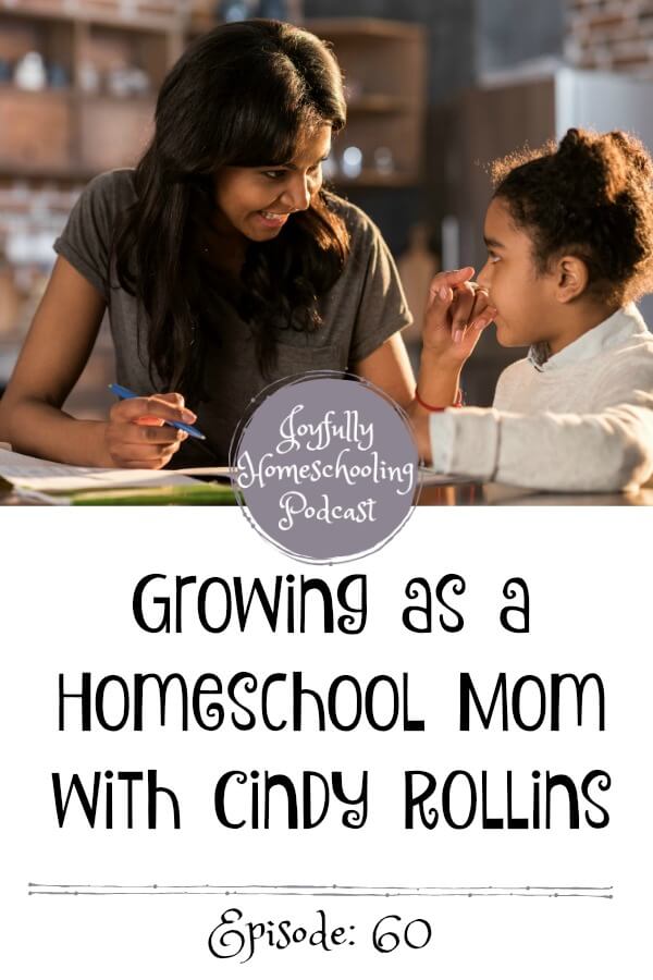  we chat homeschool curriculum, growth as a homeschool mom, how we can educate ourselves and so much more. Cindy has SO much wisdom to offer the homeschool community and I know this episode will encourage you all to have a joyful homeschool.