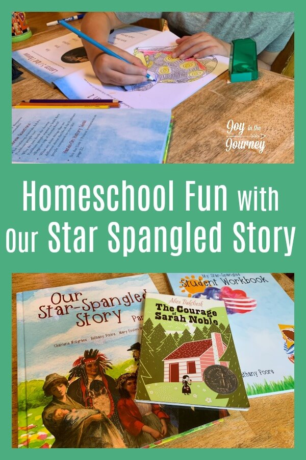 Are you looking for a history program that will make history FUN for your elementary aged kiddos? Check out Notgrass History, Our Star Spangled Story! This hands on history program is perfect for the busy homeschool mom. 