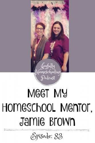 Today I am introducing my homeschool mentor, Ms. Jamie Brown. We are chatting about her homeschool joys, struggles and so much more. 