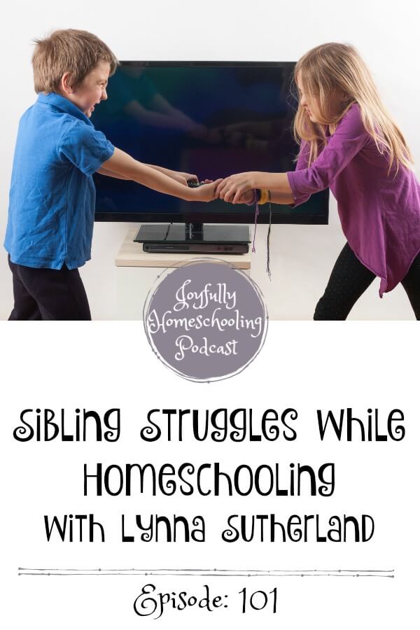 Sibing struggles are real, and as homeschoolers, our kids are together, a LOT. How can you beat the sibling blues? We are chatting this topic with mom of 8, Lynna Sutherland from Homeschooling without Training Wheels.