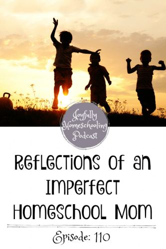 Have you ever struggled with having an imperfect homeschool? Do you long for homeschool perfection? Do you feel like you are not a "good" homeschool mom? Today I am reflecting on homeschooling, the good and the bad, and why it's rarely perfect.