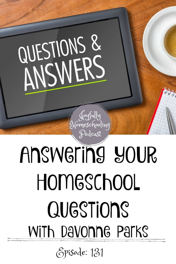 Have questions about homeschooling? We are answering them in this rapid fire homeschool questions podcast episode.